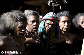 Abui Mountain people - dancing