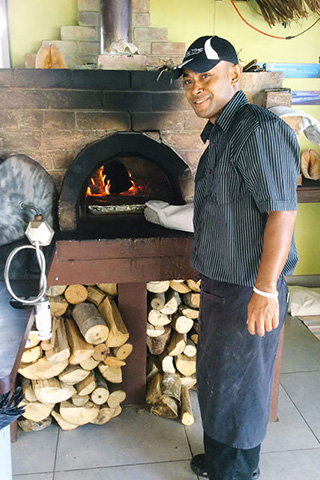 pizza oven - Aroha Taveuni Resort - Fiji Dive Resorts