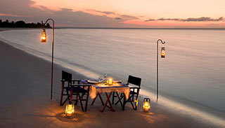 Beach dinner - &Beyond Benguerra Island - Bazaruto Archipelago