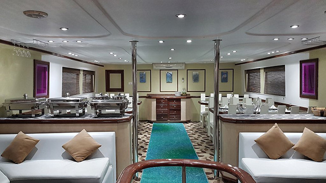 Dining area - Emperor Echo - Red Sea Liveaboards