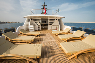 Sun deck - MV Grand Sea Explorer - Red Sea Liveaboards