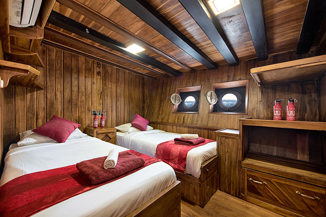 Deluxe cabin - La Galigo - Indonesia Liveaboard