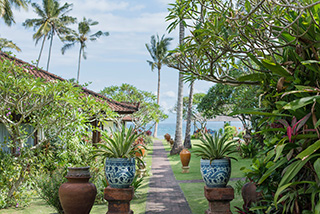 Walking path - Lotus Bungalows  - Indonesia Dive Resorts