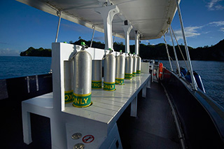 Dive boat - MV Solitude One - Philippines Liveaboard