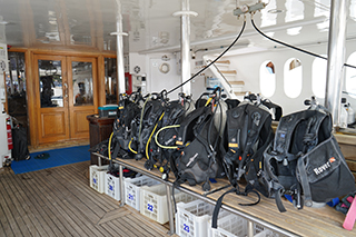 Dive deck - MY JPMarine - Pelagic Trail - Red Sea