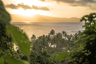 Sunset view - Qamea Beach Resort - Fiji Dive Resort