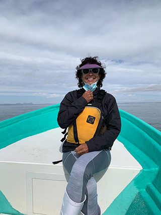 Cindi LaRaia - Whale watching at at San Ignacio Lagoon