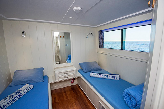 Twin bed cabin - Sea Serpent Contessa - Red Sea Liveaboard