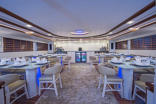 Dining area - Sea Serpent Grand - Red Sea Liveaboard