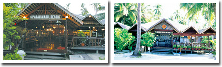 Entrance - Sipadan Mabul Resort (SMART) - Malaysia Dive Resort