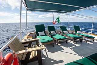 Sun deck - Solmar V - Socorro Liveaboard