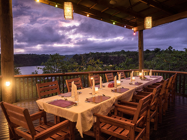 Dining area - Tufi Resort - PNG Dive Resort