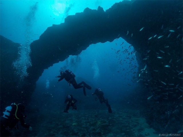 Arcos da Caloura - Dive the Azores, São Miguel Island