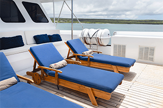 Sun deck - Humboldt Explorer - Galapagos Liveaboard