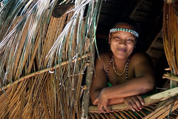 Kalinago woman