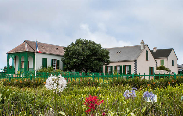 Longwood House where Napoleon Bonaparte lived and died - St Helena Island